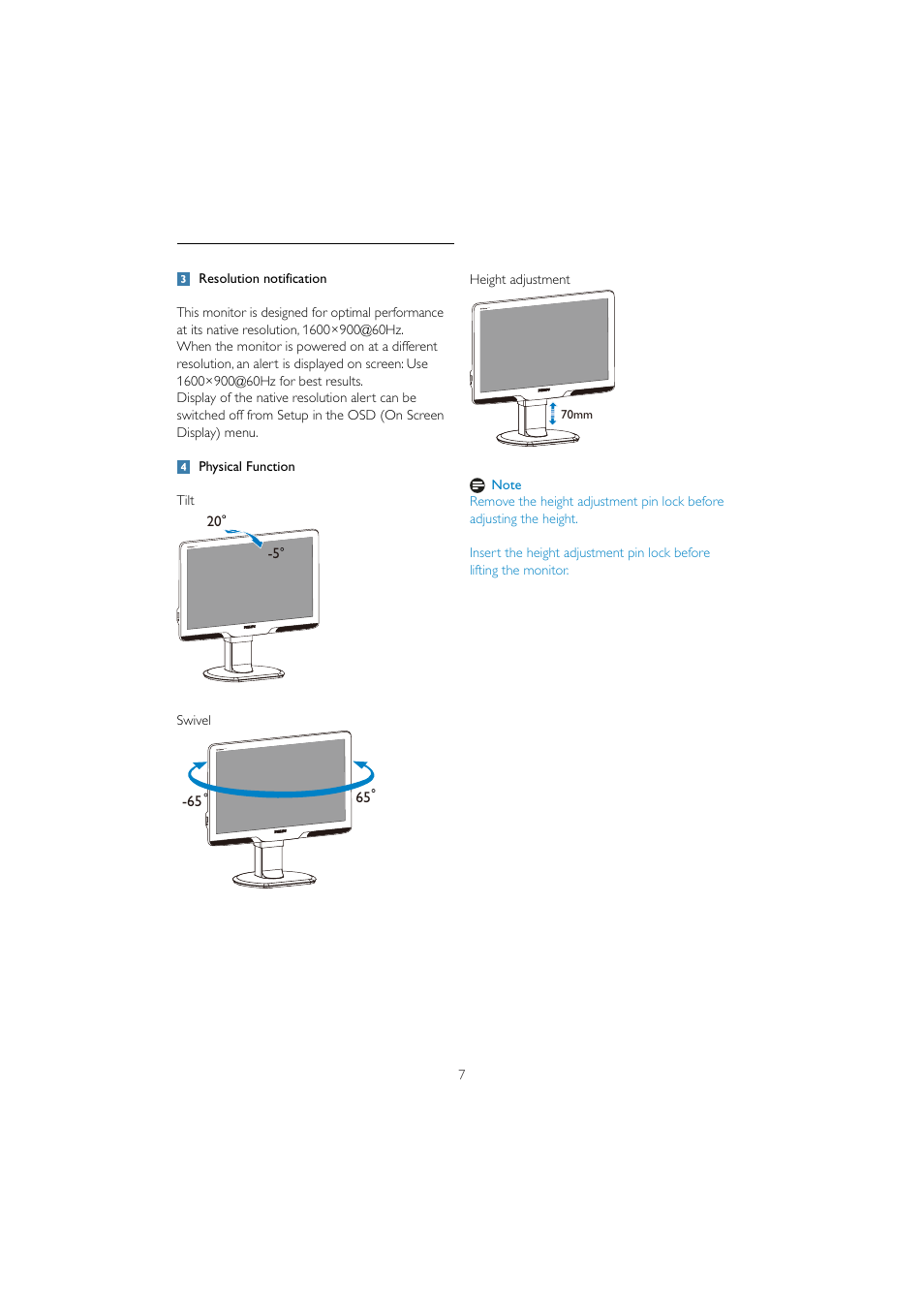 Philips 201B2CB-00 User Manual | Page 9 / 57