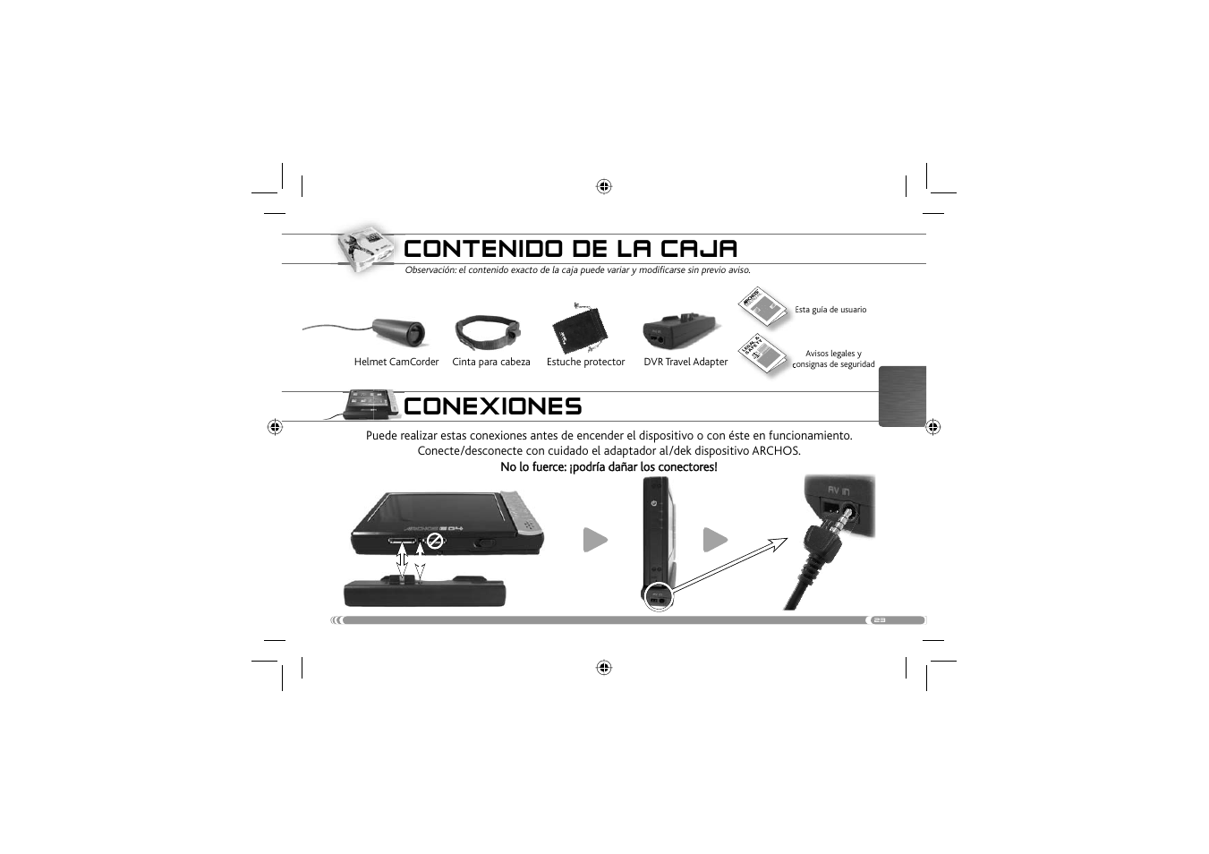 ARCHOS 604 User Manual | Page 25 / 64