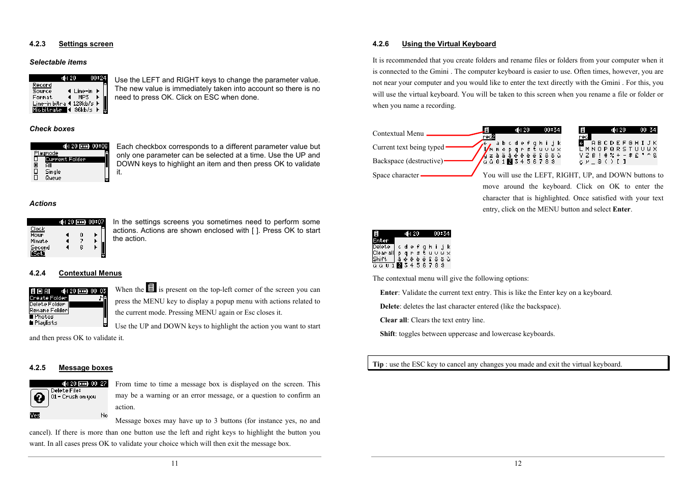 ARCHOS 100 series User Manual | Page 6 / 27