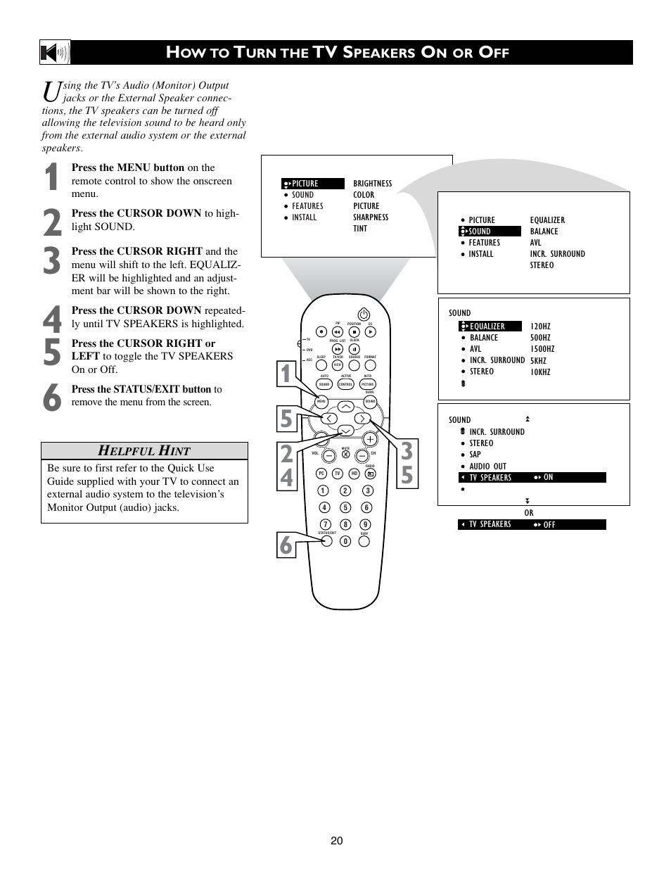 Tv s | Philips 17PF9945-37 User Manual | Page 20 / 64