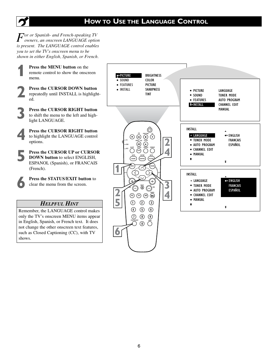 Philips 17PF9945-37 User Manual | Page 6 / 64