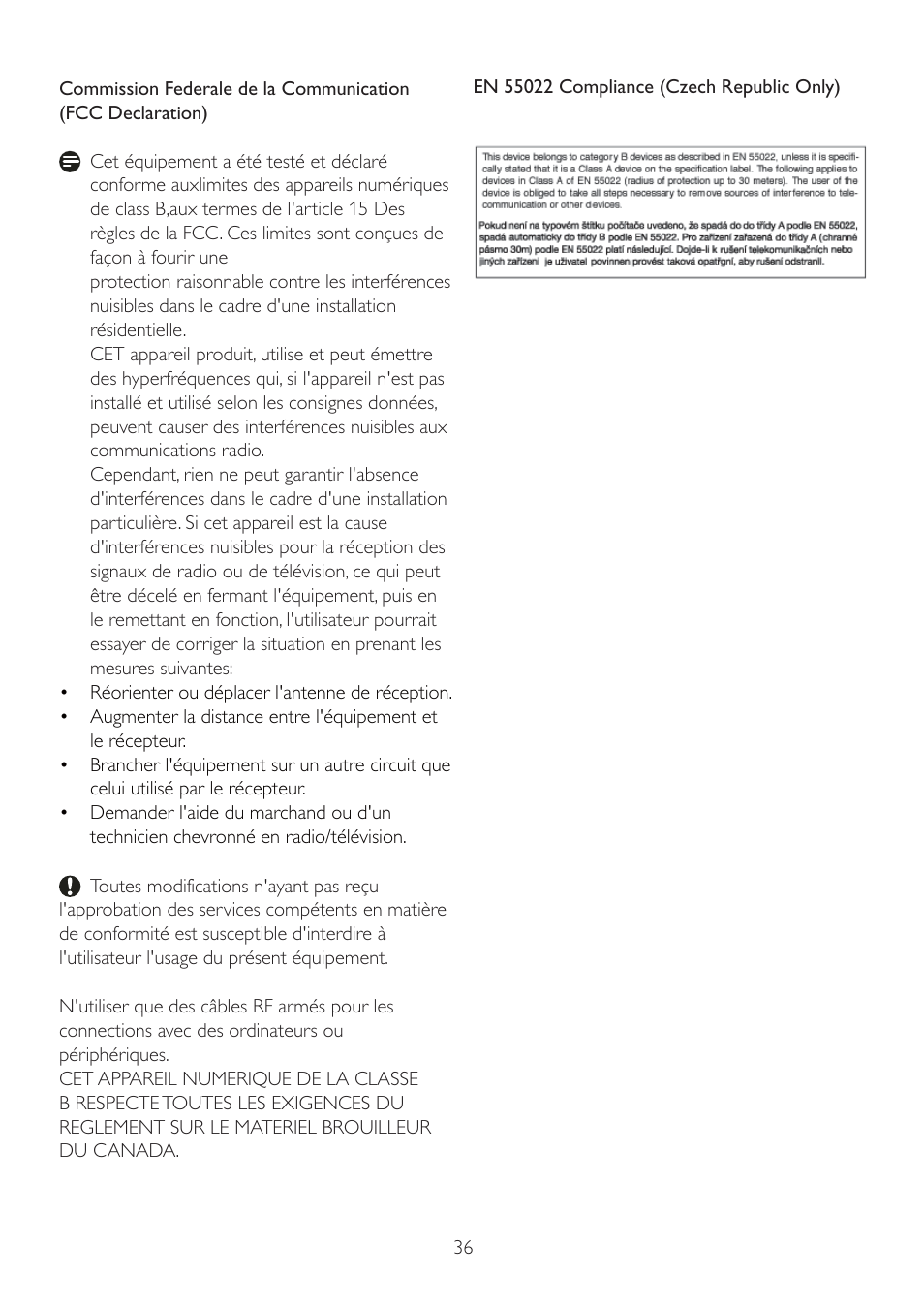 Philips Brilliance LCD monitor with PowerSensor 235B2CS B-line 23" 58.4 cm Full HD User Manual | Page 38 / 60