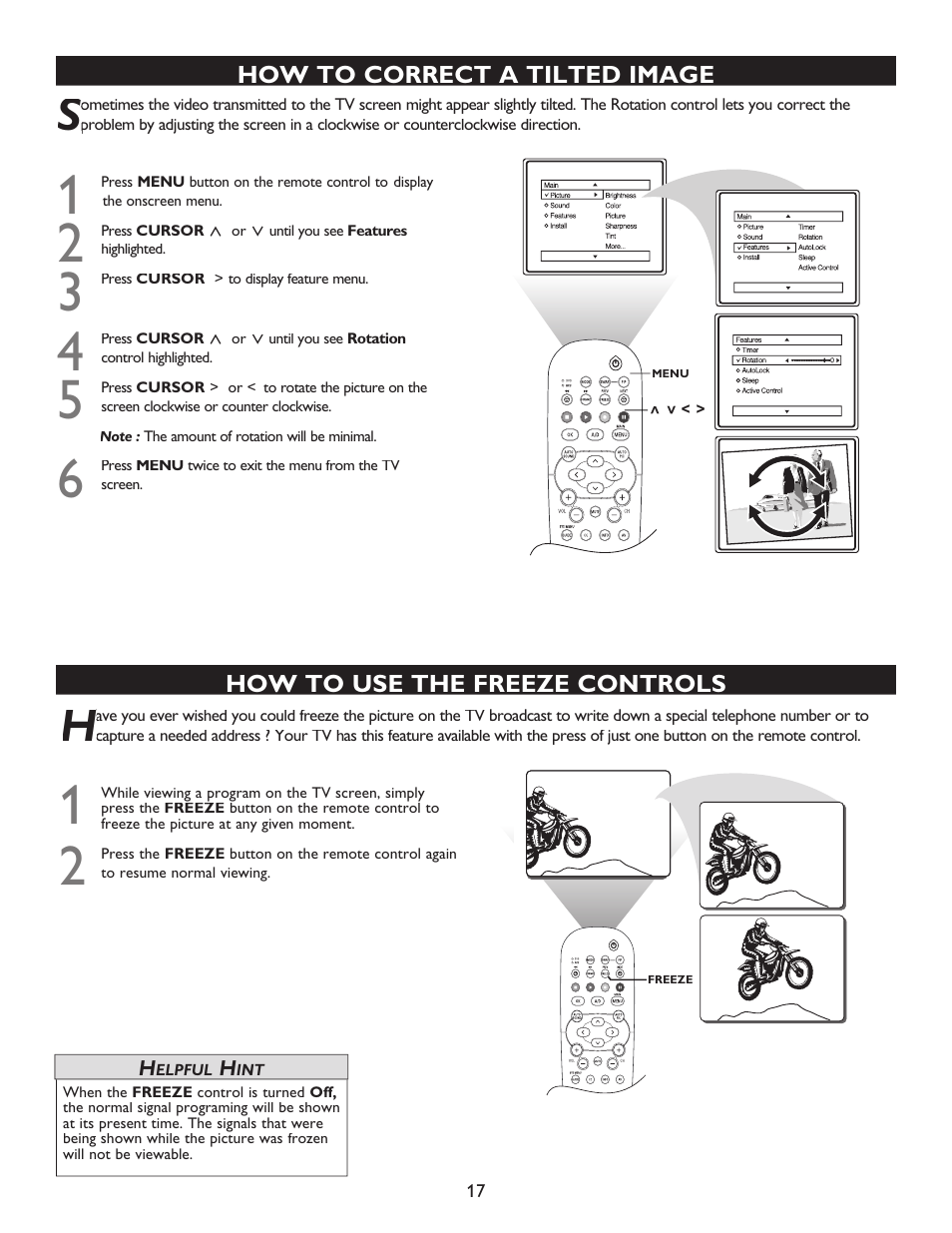 Ss h | Philips 32PT9100D-37B User Manual | Page 17 / 43