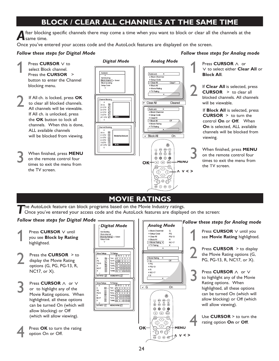 Philips 32PT9100D-37B User Manual | Page 24 / 43