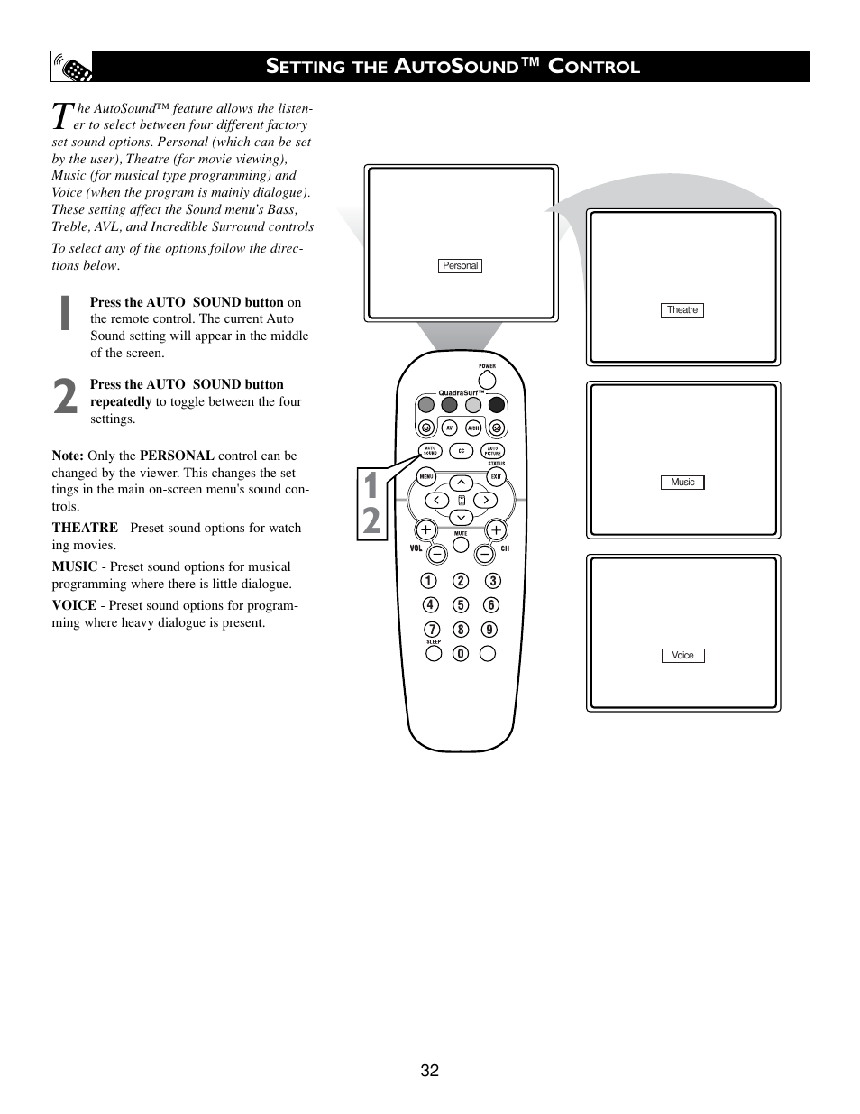 Philips 27 in Color TV User Manual | Page 32 / 40