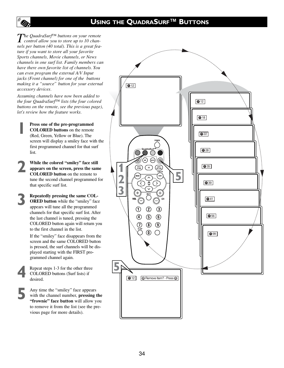 Philips 27 in Color TV User Manual | Page 34 / 40