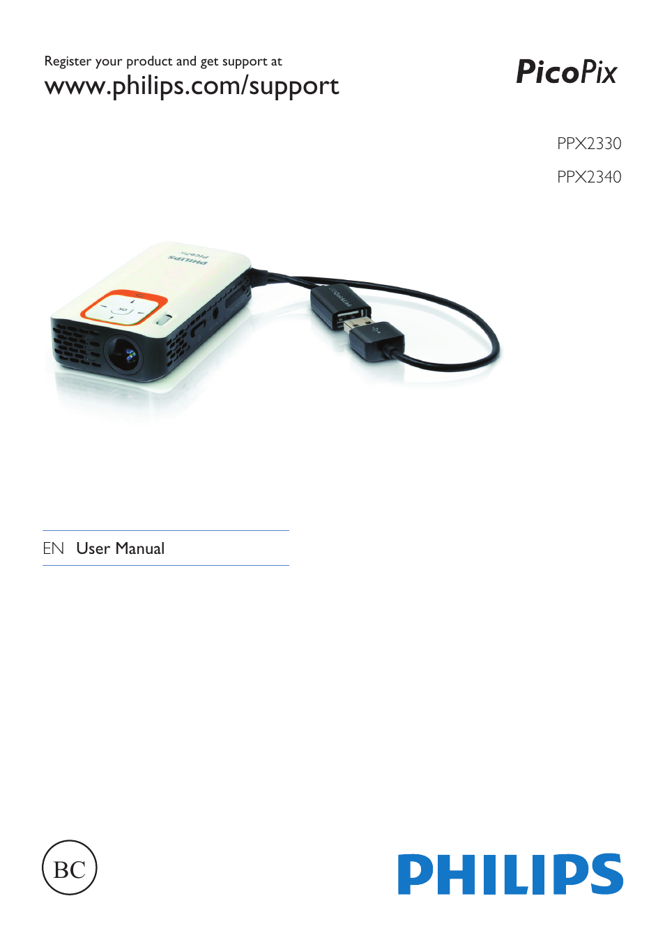 Philips PPX2340-F7 User Manual | 25 pages