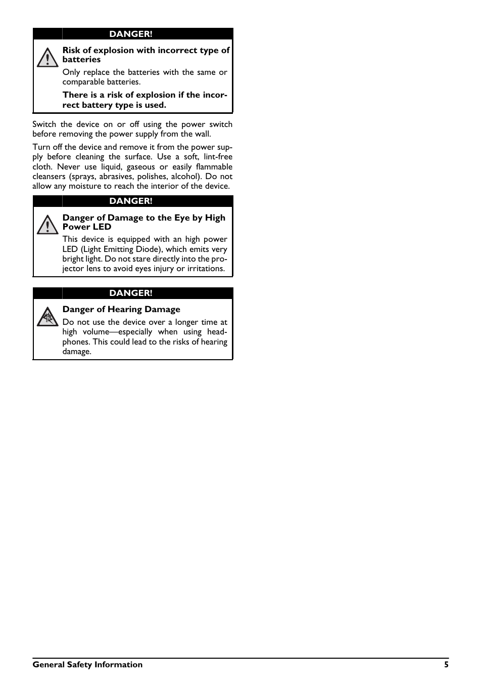 Philips PPX2340-F7 User Manual | Page 5 / 25