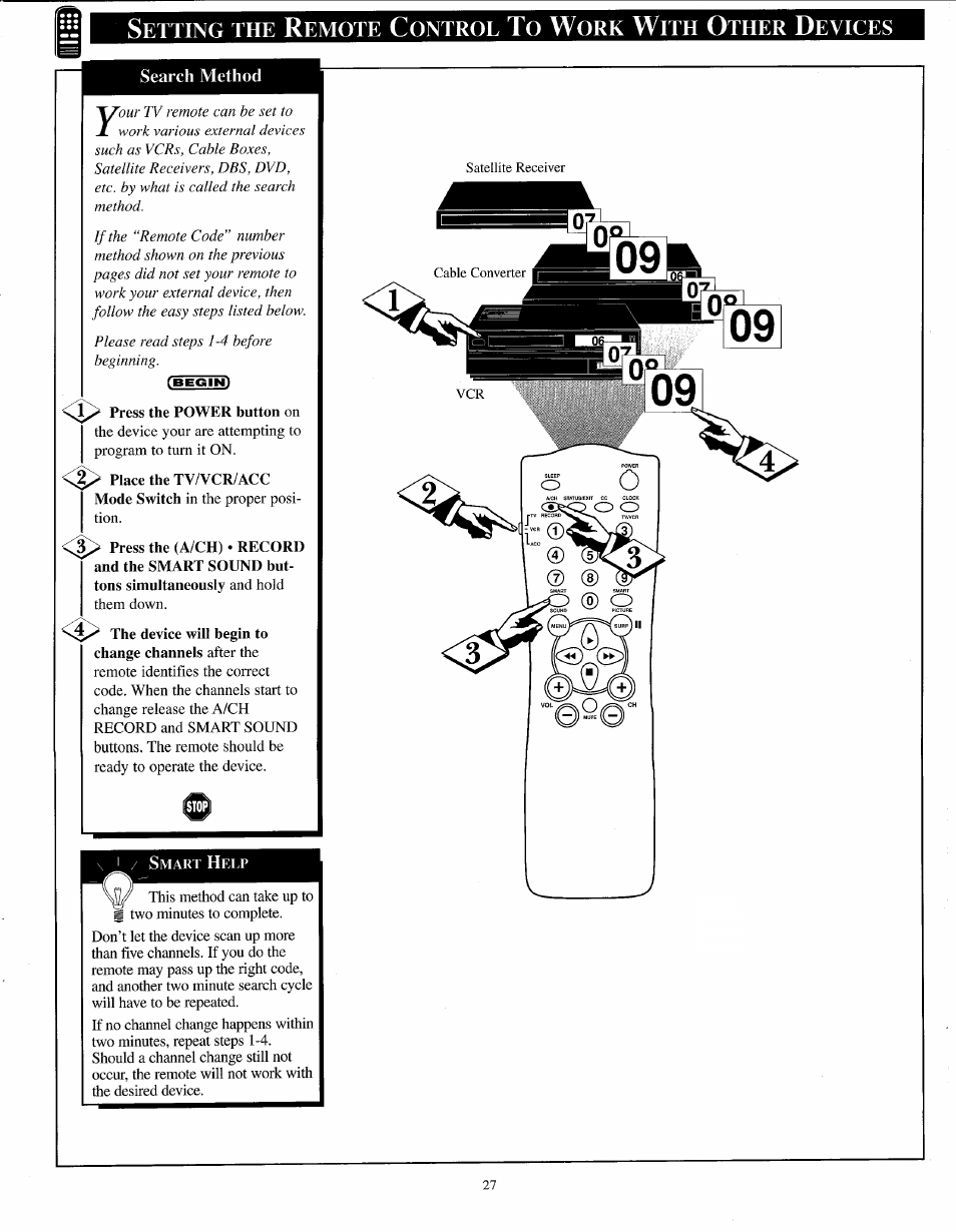 Press the power button on | Philips PPC136C User Manual | Page 27 / 36