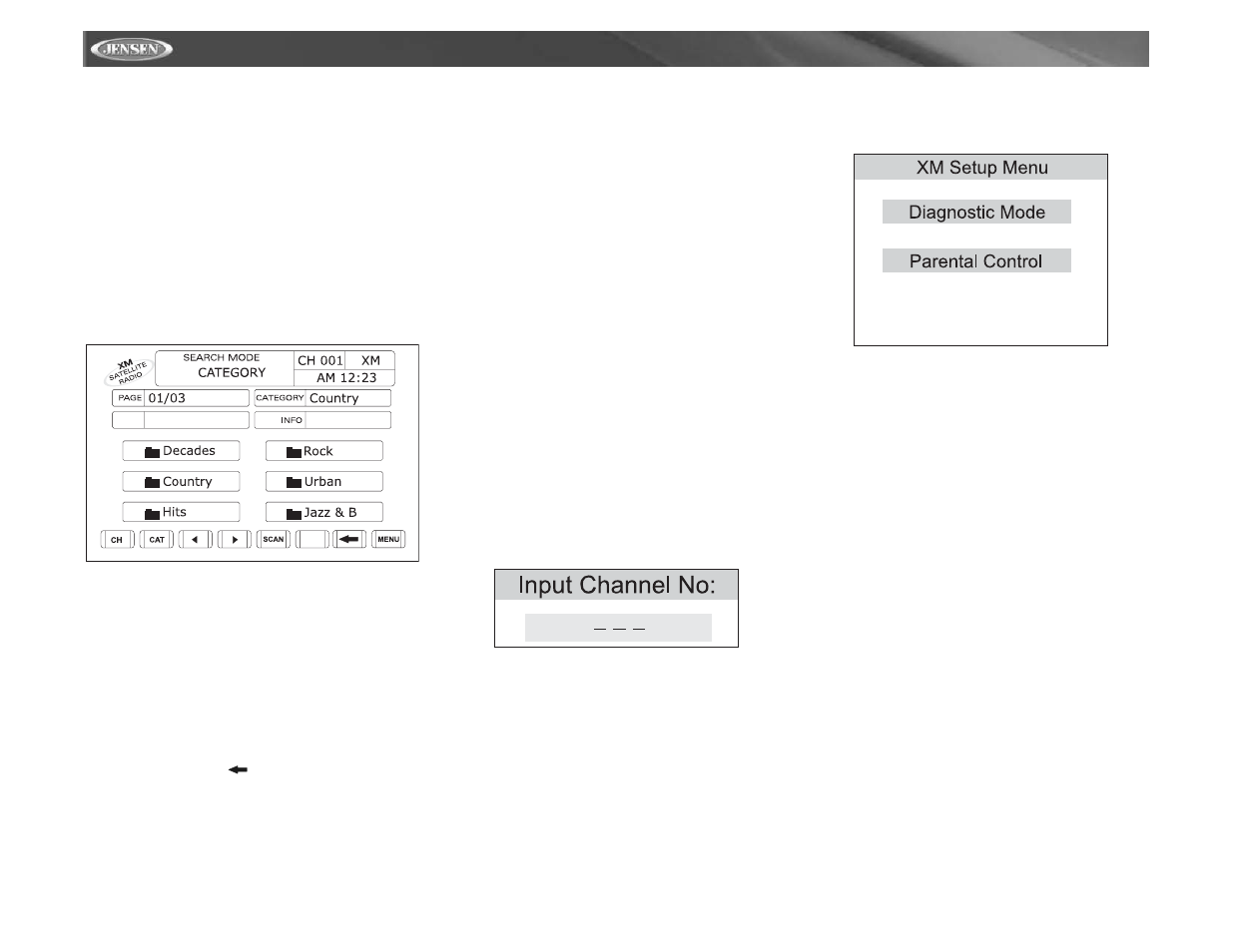 Vm9511ts | Jensen VM9511TS User Manual | Page 102 / 118