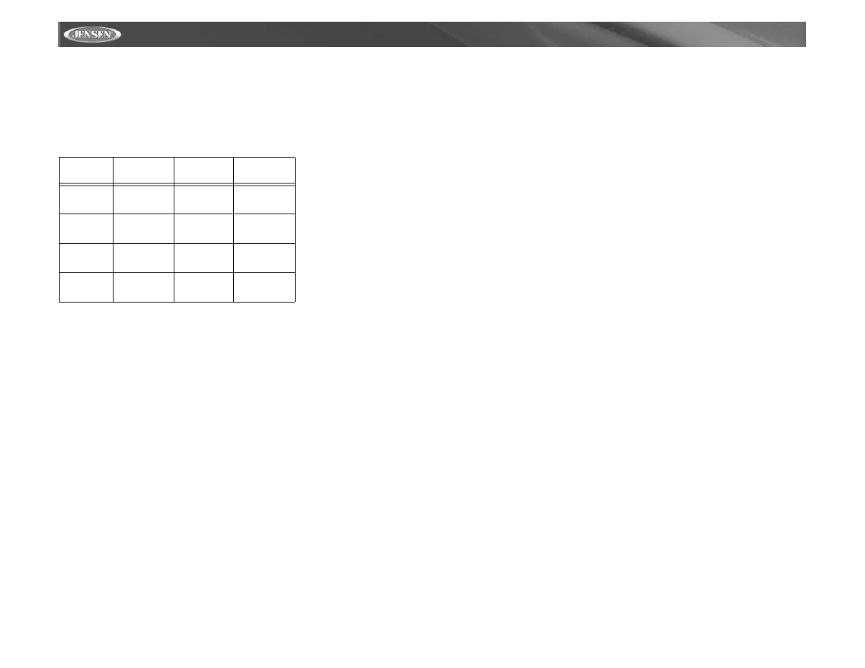 Vm9511ts | Jensen VM9511TS User Manual | Page 18 / 118