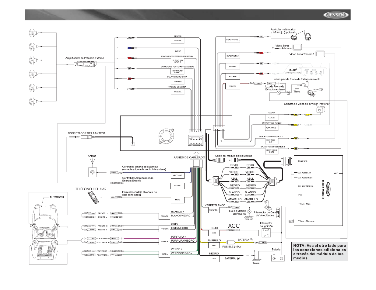 Jensen VM9511TS User Manual | Page 45 / 118