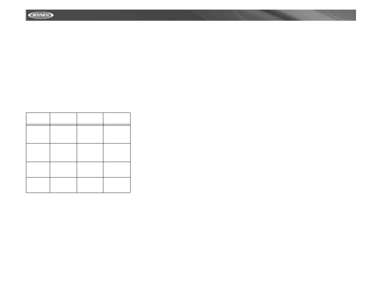 Vm9511ts | Jensen VM9511TS User Manual | Page 56 / 118