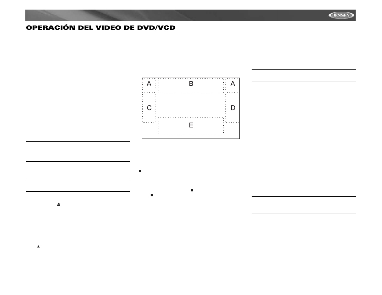 Vm9511ts operación del video de dvd/vcd | Jensen VM9511TS User Manual | Page 65 / 118