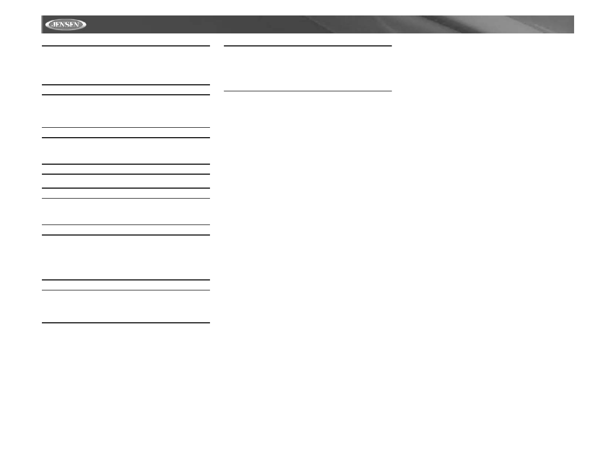 Vm9511ts | Jensen VM9511TS User Manual | Page 82 / 118