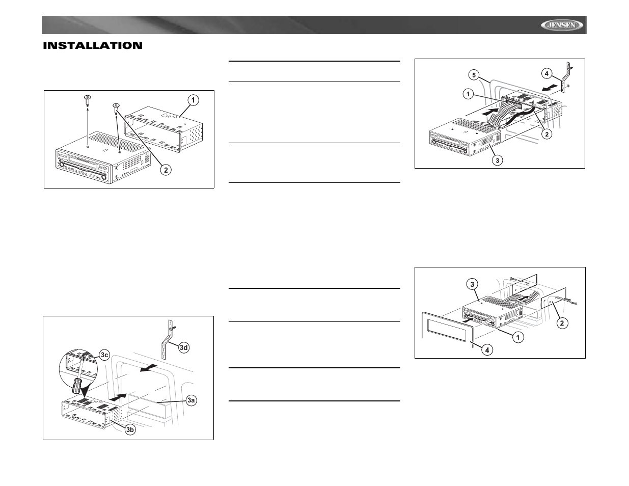 Vm9511ts installation | Jensen VM9511TS User Manual | Page 85 / 118