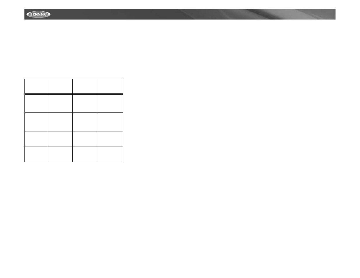 Vm9511ts | Jensen VM9511TS User Manual | Page 94 / 118