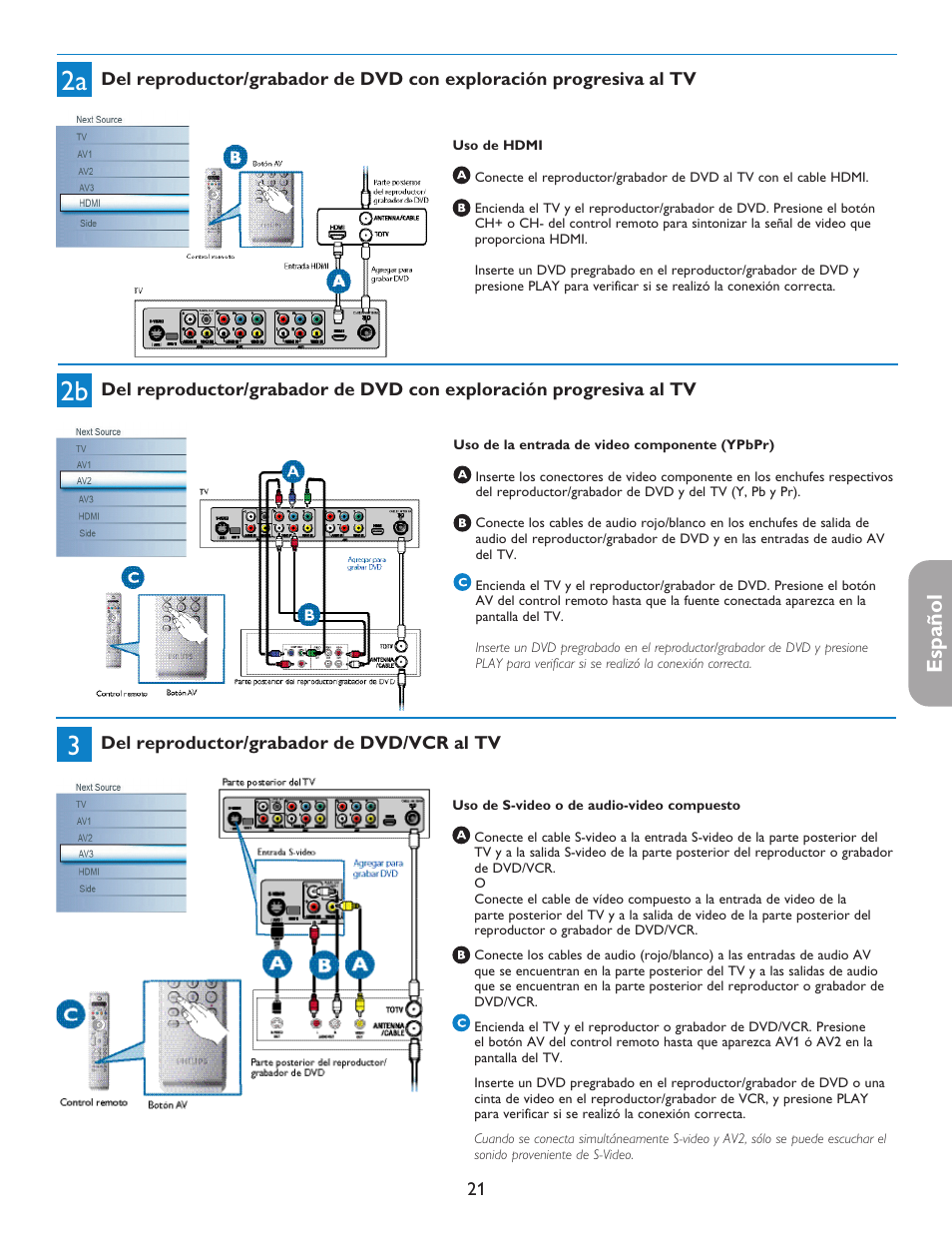 Español | Philips 42PF5421D-37 User Manual | Page 105 / 123