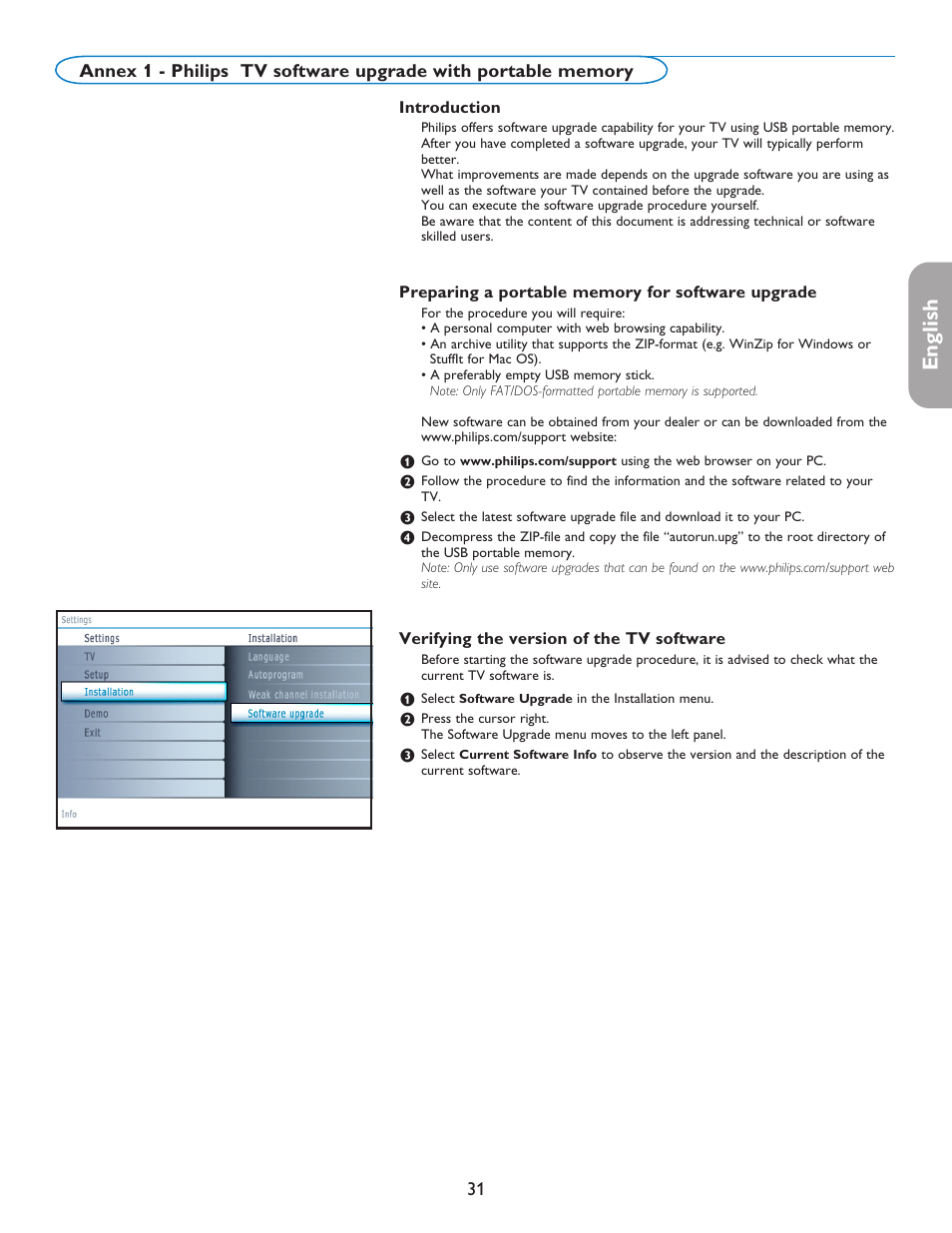English française español | Philips 42PF5421D-37 User Manual | Page 39 / 123