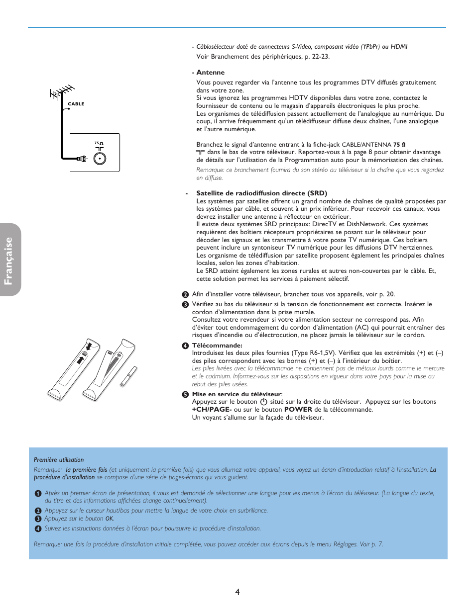 Française | Philips 42PF5421D-37 User Manual | Page 50 / 123