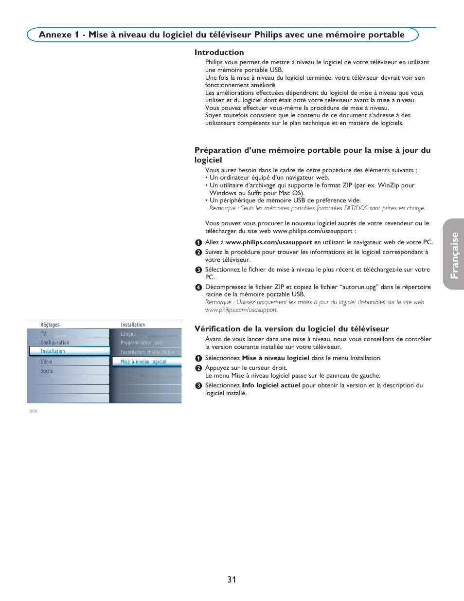 Française | Philips 42PF5421D-37 User Manual | Page 77 / 123