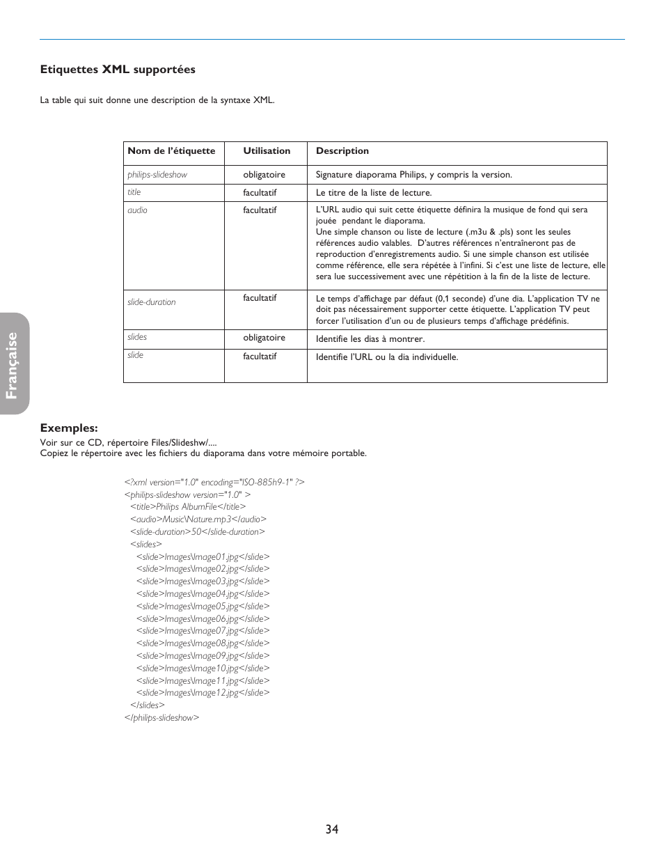 Française | Philips 42PF5421D-37 User Manual | Page 80 / 123