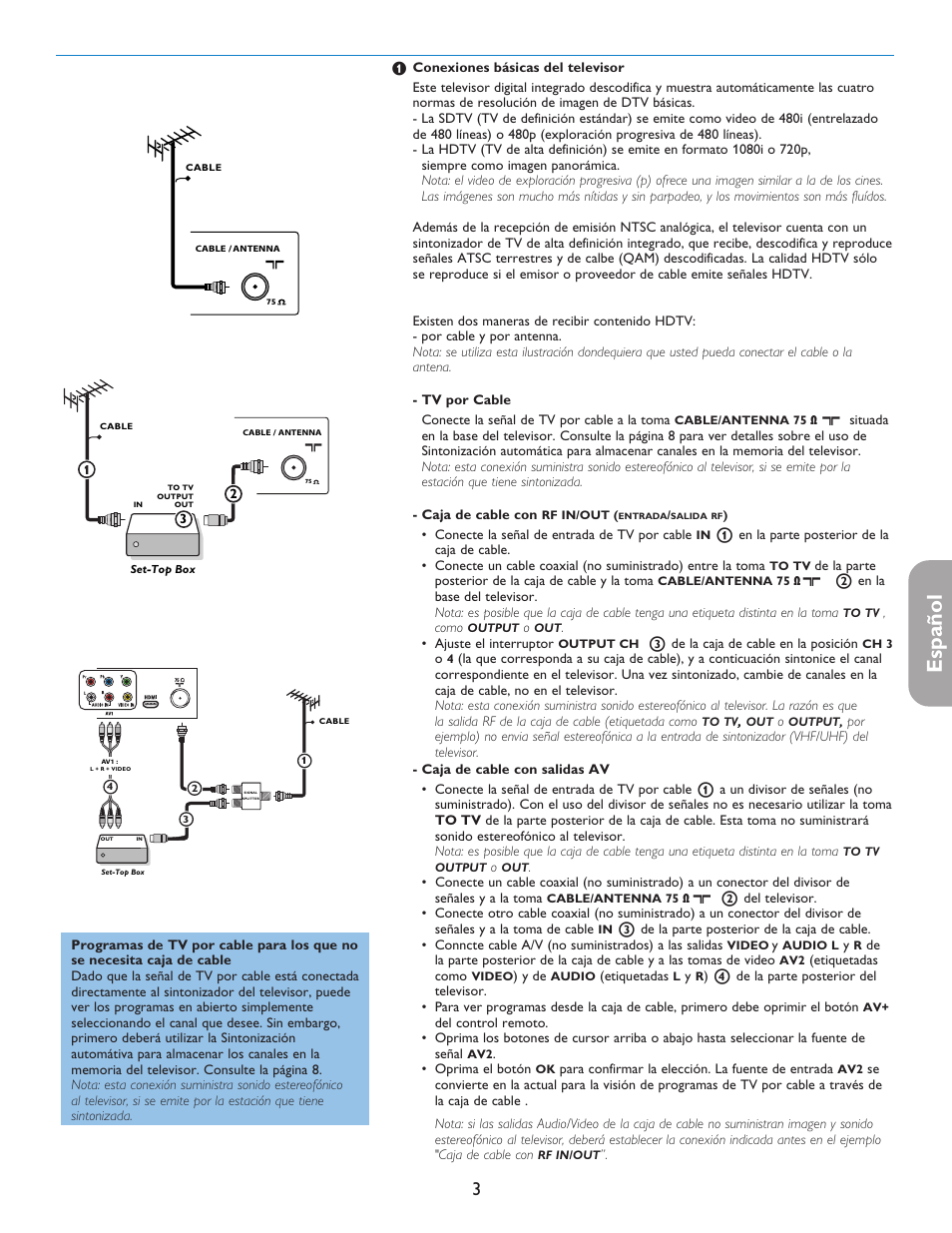 Español | Philips 42PF5421D-37 User Manual | Page 87 / 123