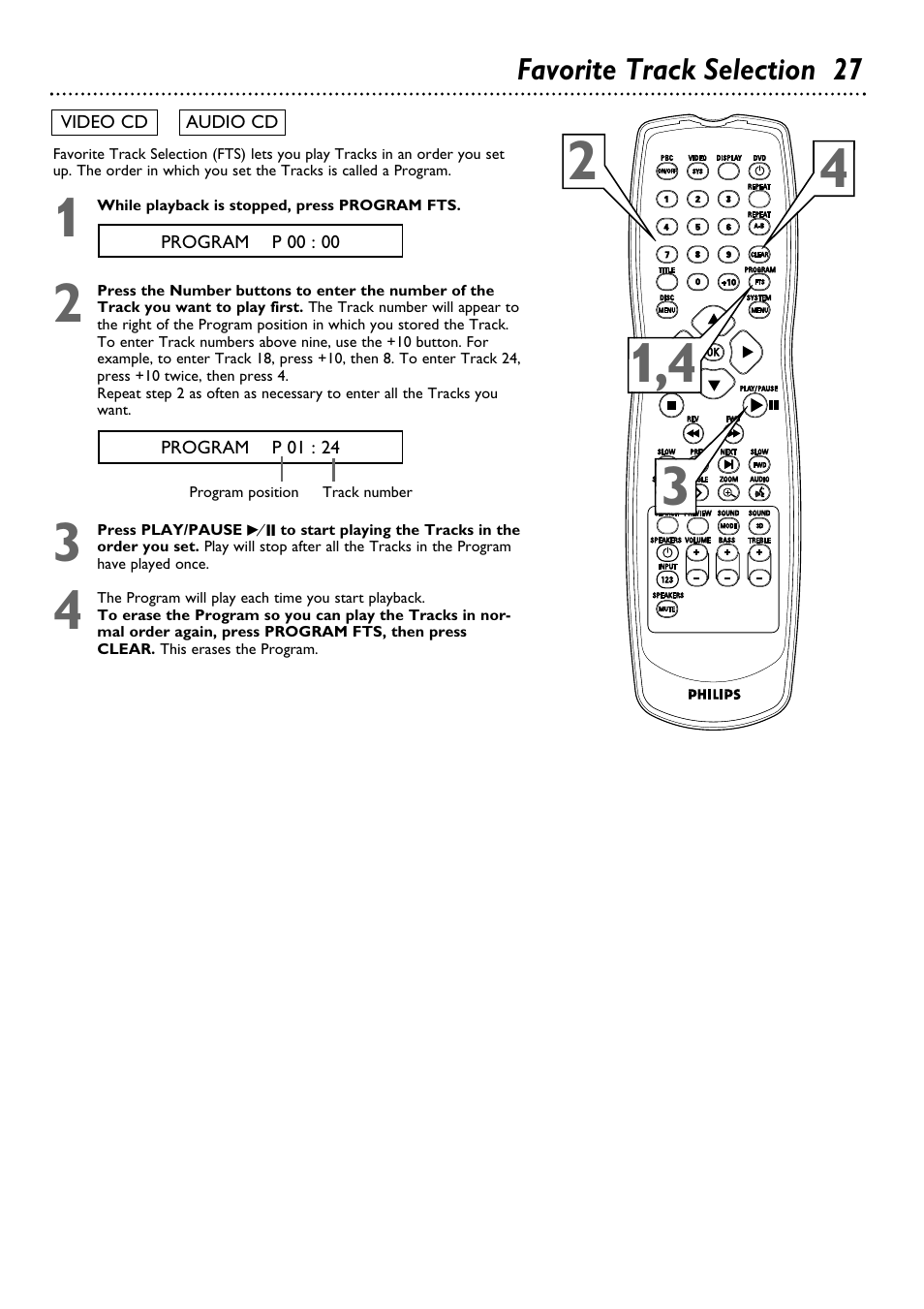 Philips DVD580MT99 User Manual | Page 27 / 47