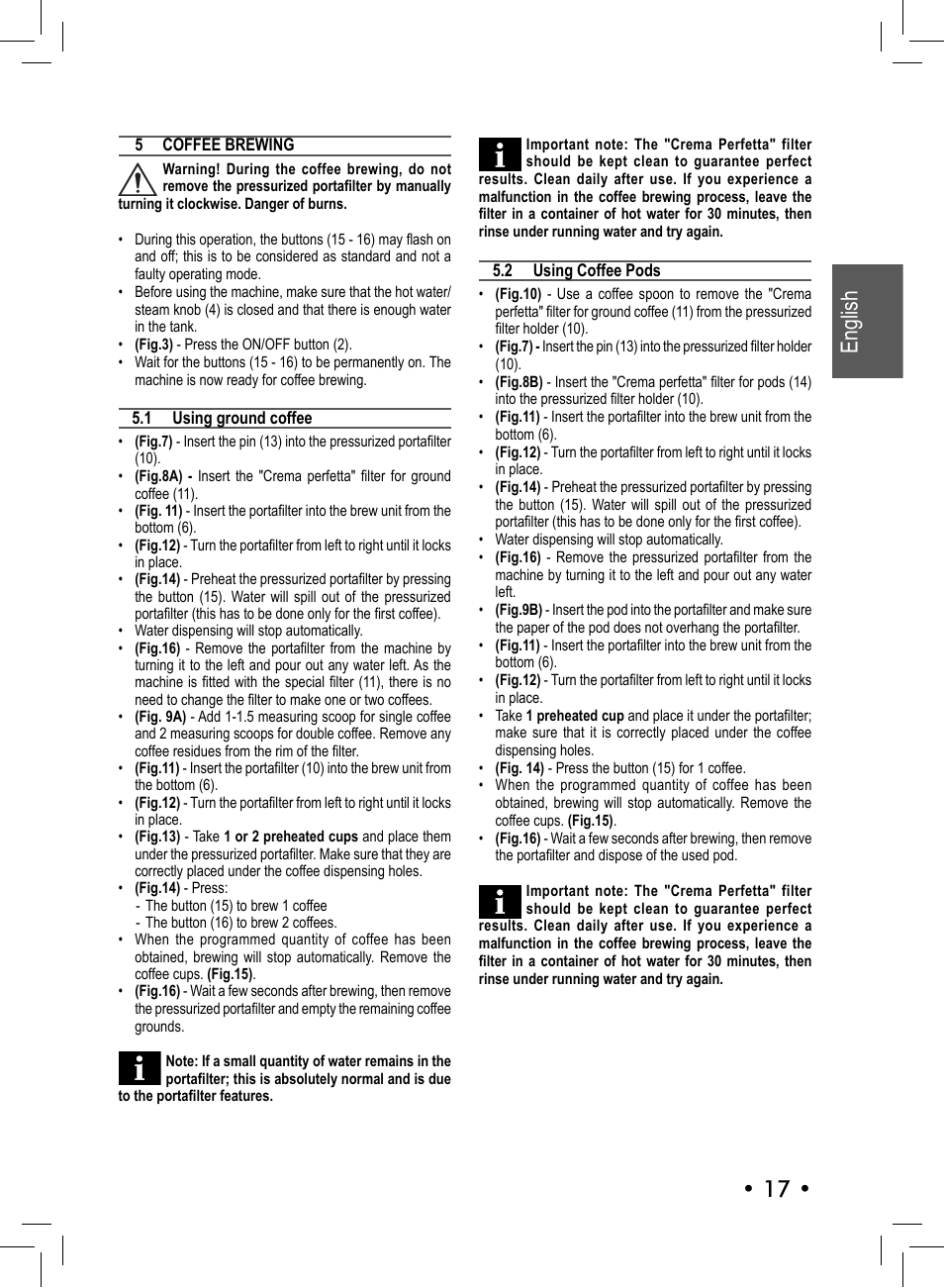 English • 17 | Philips 10001541 User Manual | Page 17 / 76