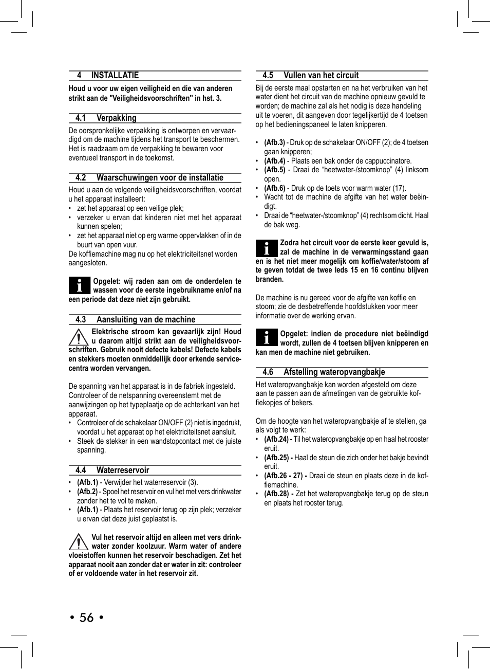 Philips 10001541 User Manual | Page 56 / 76