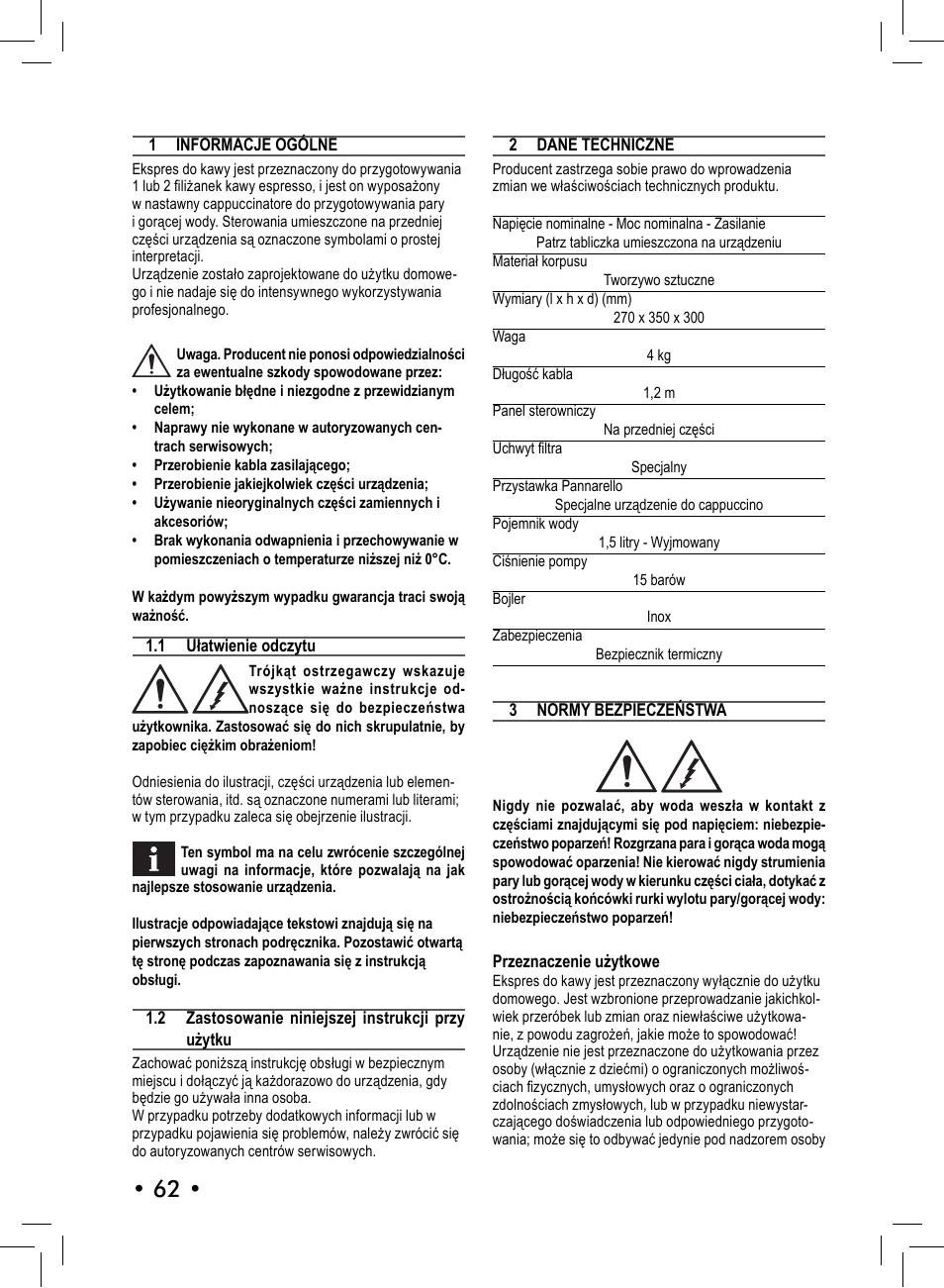 Philips 10001541 User Manual | Page 62 / 76