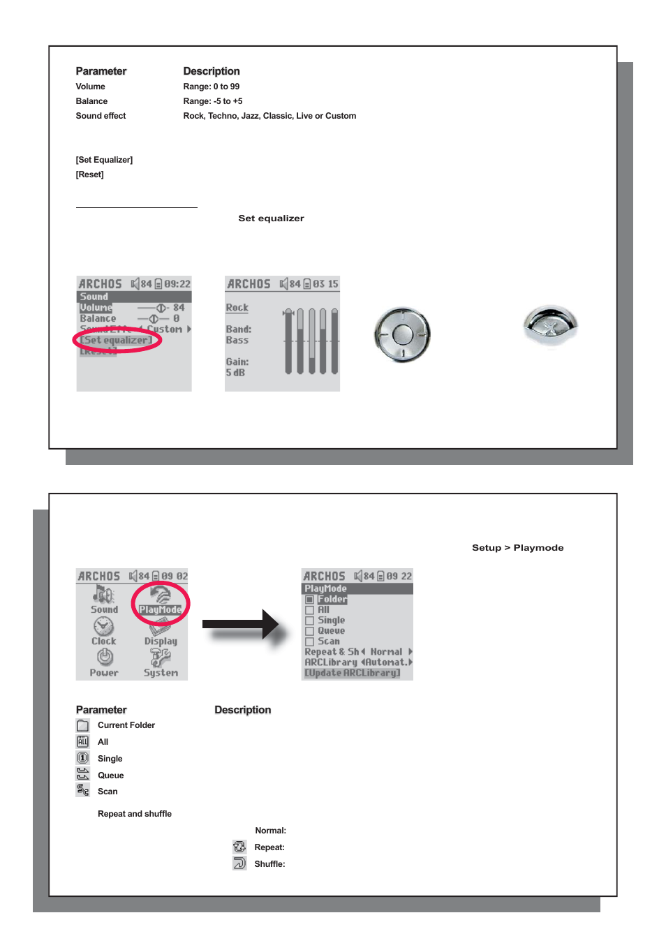 ARCHOS XS100 User Manual | Page 11 / 26