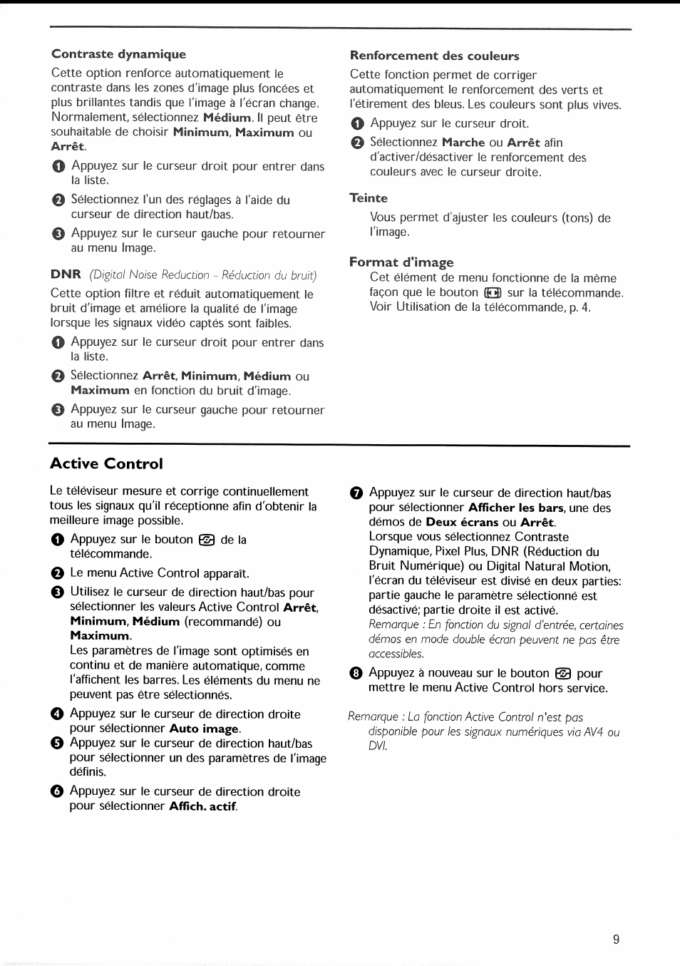 Active control | Philips 30PF9946-37 User Manual | Page 40 / 90