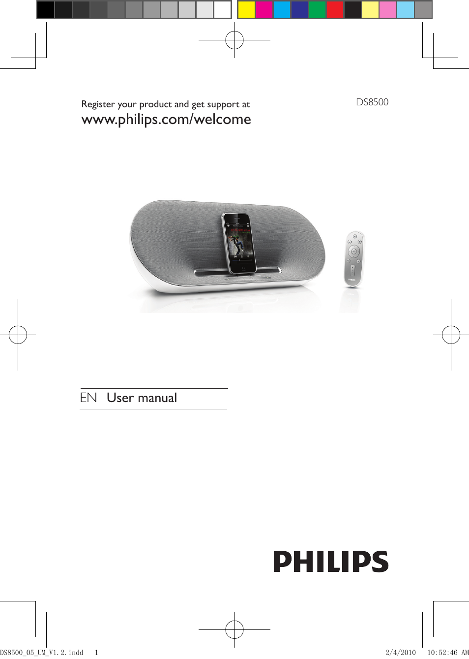 Philips DS8500-05 User Manual | 20 pages