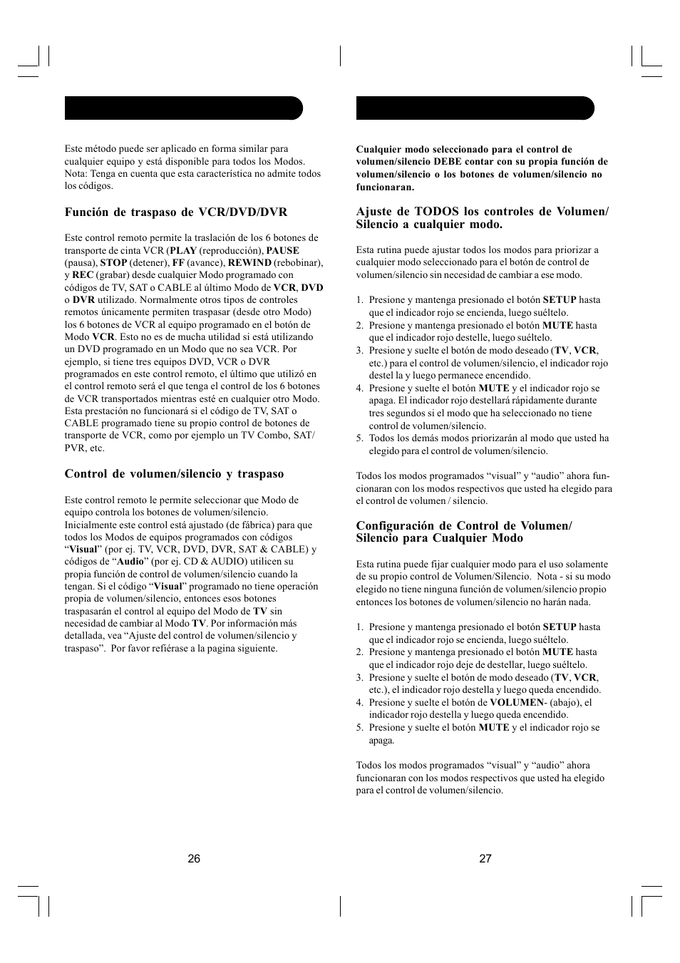 Preparación, cont | Philips SRU2104S-27 User Manual | Page 14 / 22