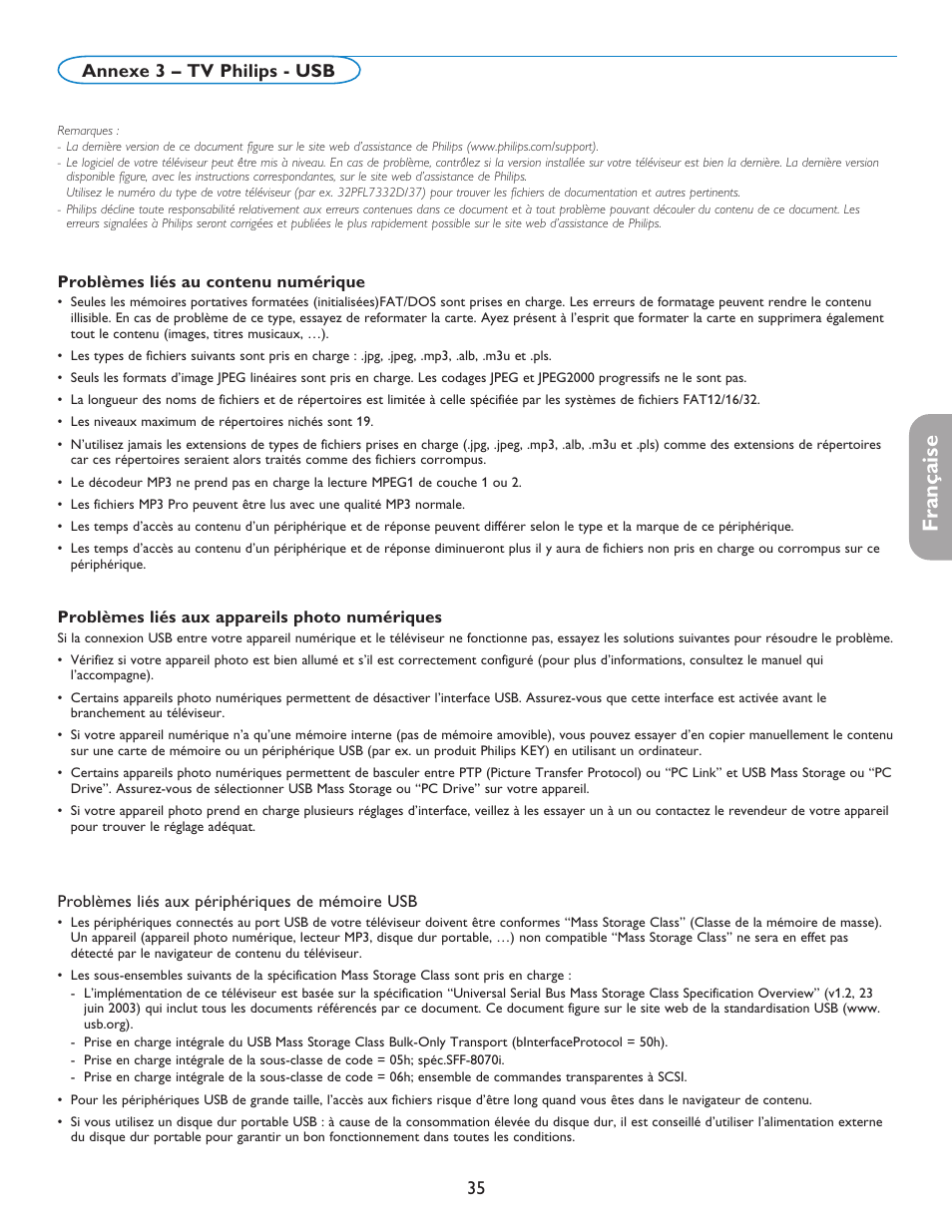 English française español | Philips digital widescreen flat TV 37PFL5332D 37" LCD integrated digital with Pixel Plus 3 HD User Manual | Page 79 / 124