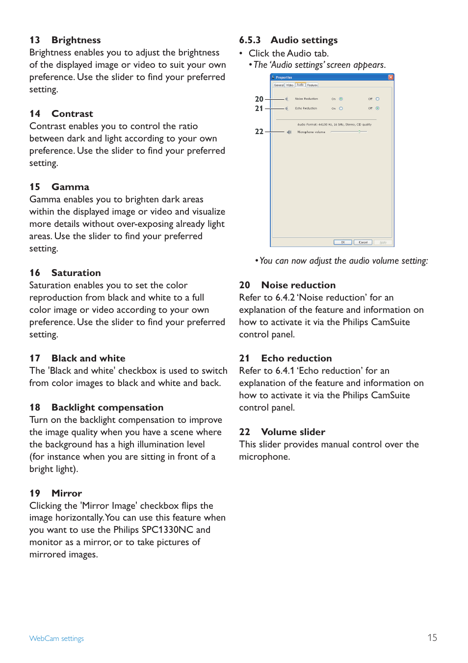 Philips SPC1330NC-27 User Manual | Page 15 / 21