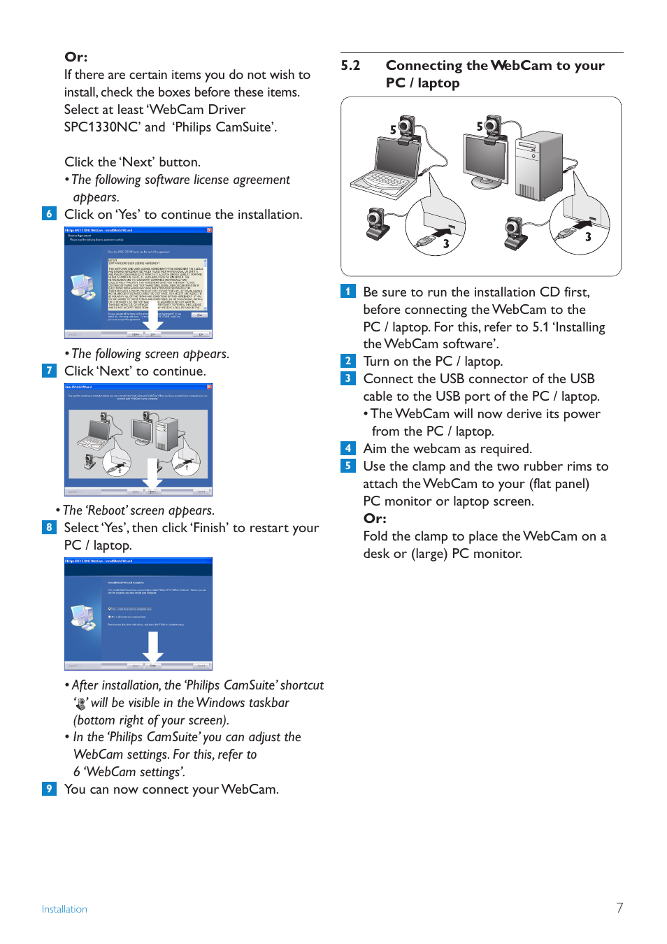 Philips SPC1330NC-27 User Manual | Page 7 / 21