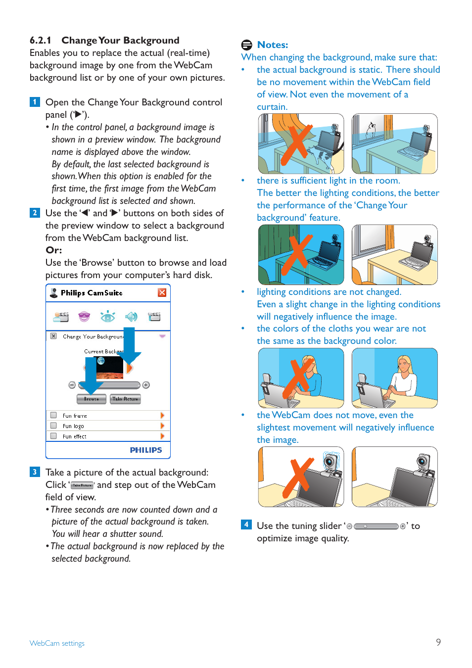 Philips SPC1330NC-27 User Manual | Page 9 / 21