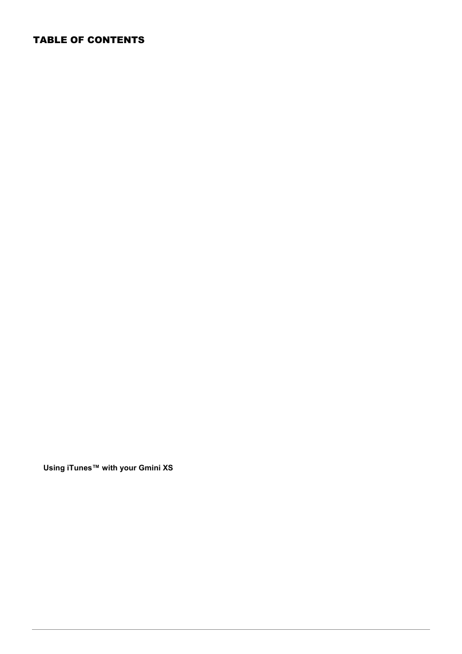 ARCHOS XS series User Manual | Page 2 / 22