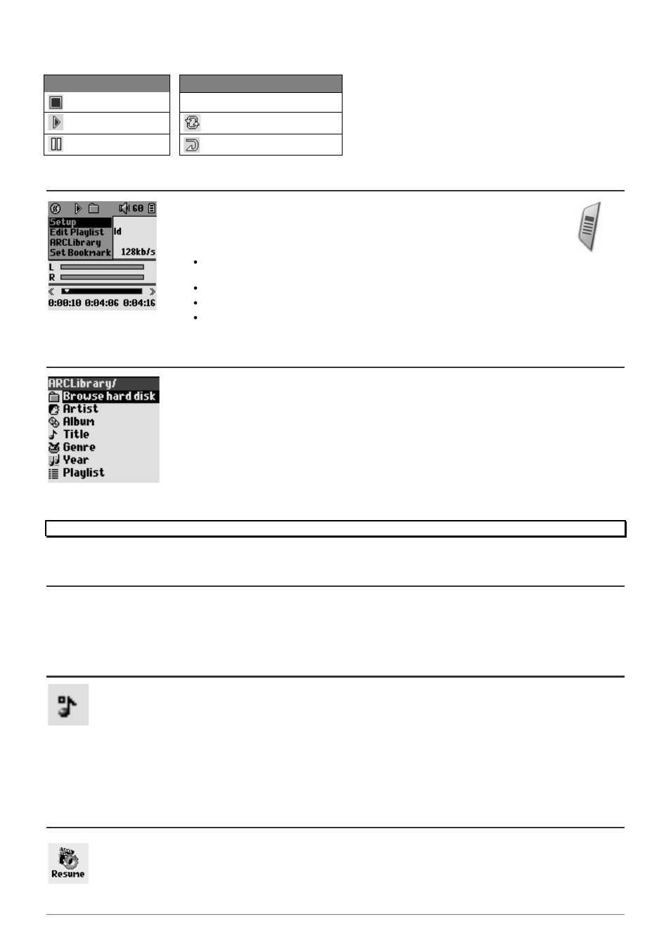ARCHOS XS series User Manual | Page 6 / 22