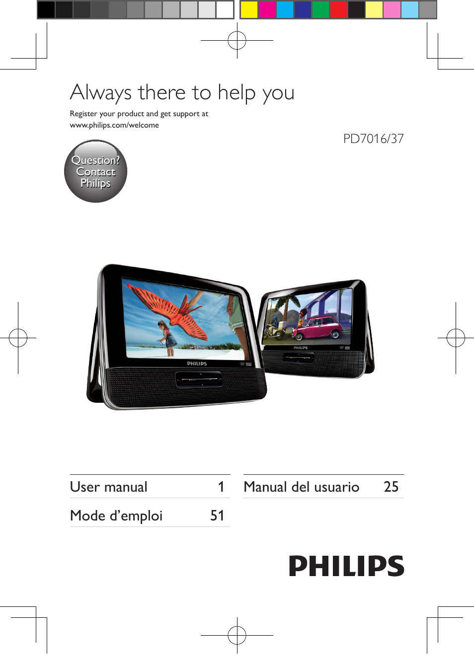 Philips PD7016-37 User Manual | 26 pages