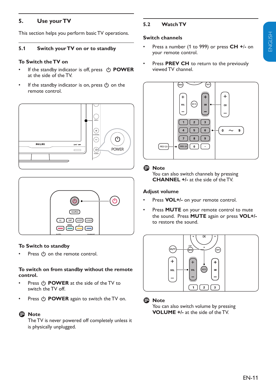 Philips 19" LCD TV Digital Crystal Clear User Manual | Page 12 / 35