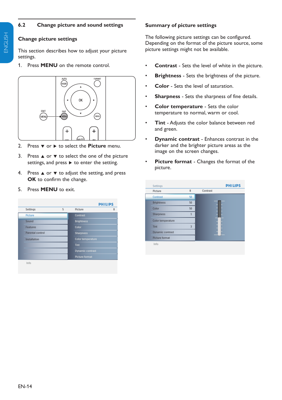 Philips 19" LCD TV Digital Crystal Clear User Manual | Page 15 / 35