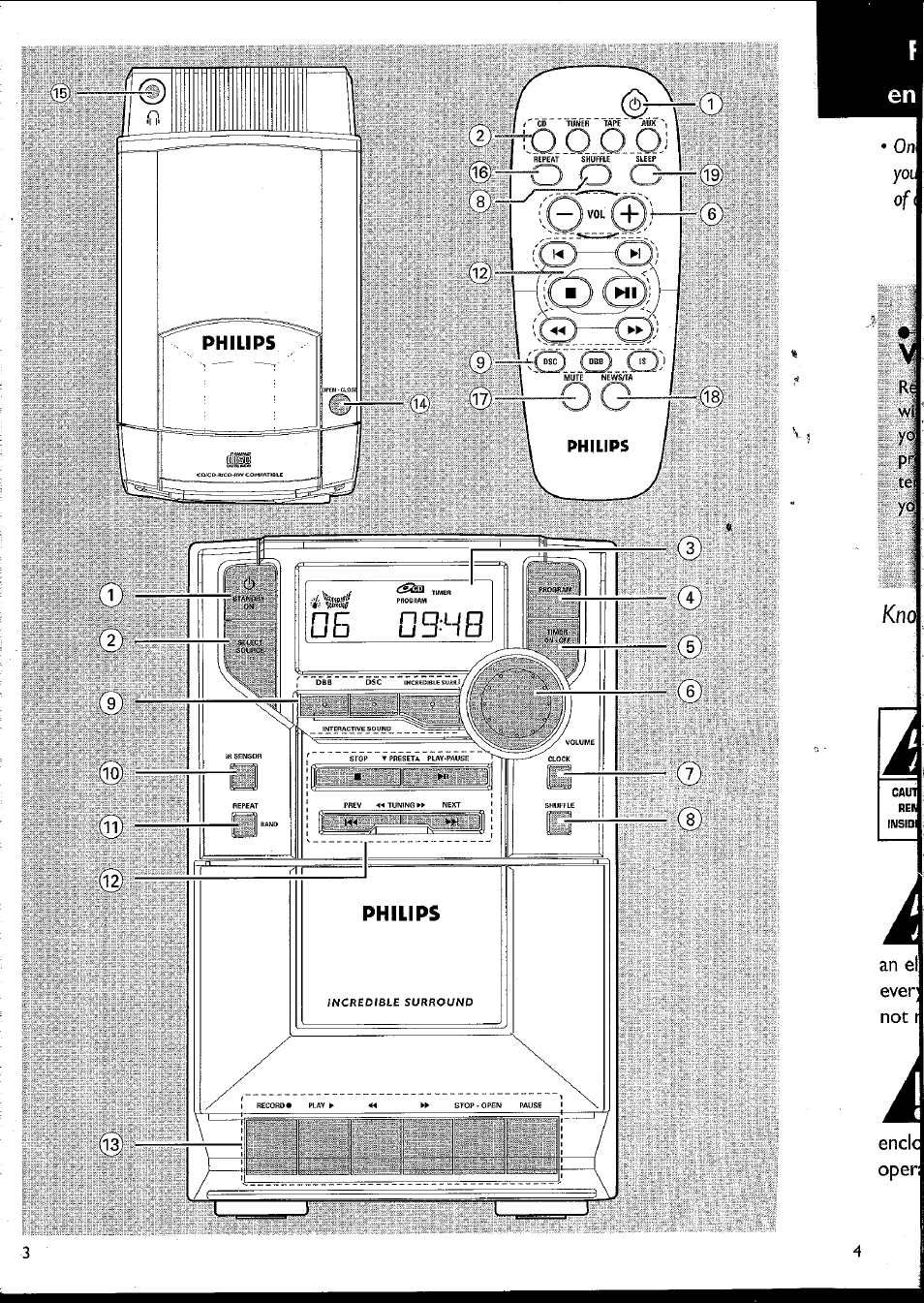 Philips MC10537 User Manual | Page 3 / 60