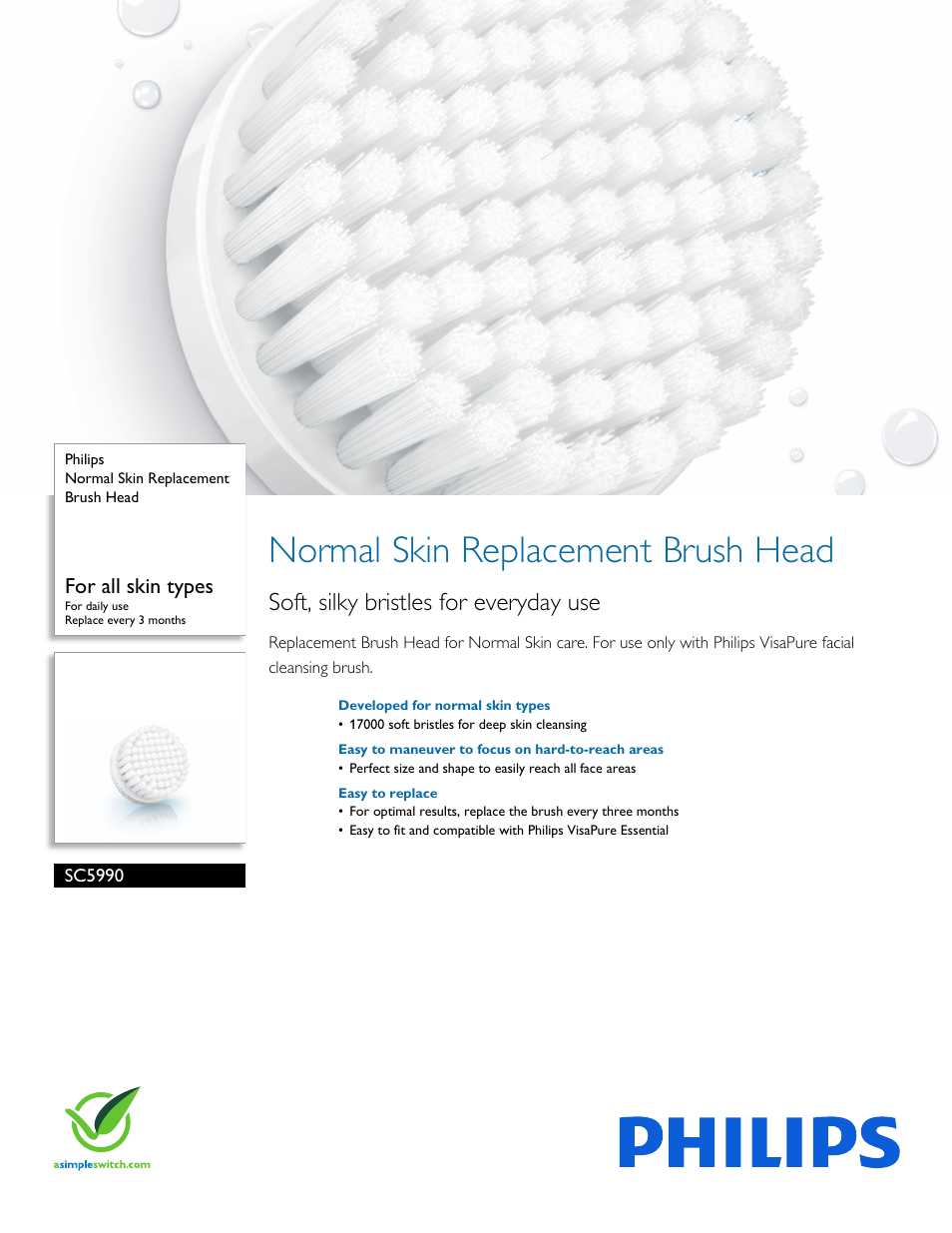 Philips SC5990-30 User Manual | 2 pages