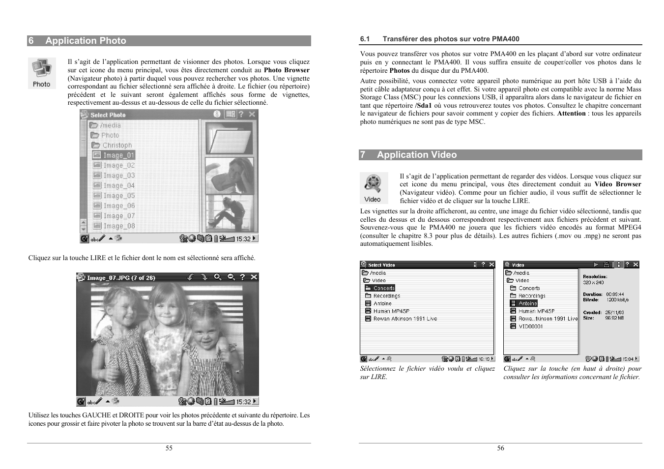 ARCHOS PMA400TM User Manual | Page 28 / 96