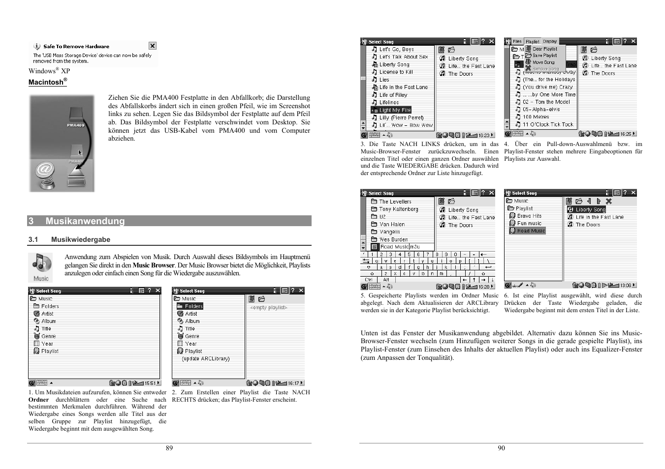 ARCHOS PMA400TM User Manual | Page 45 / 96