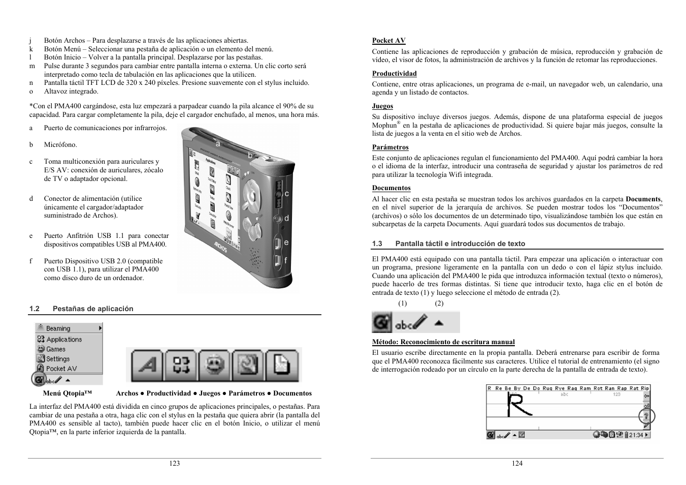 ARCHOS PMA400TM User Manual | Page 62 / 96