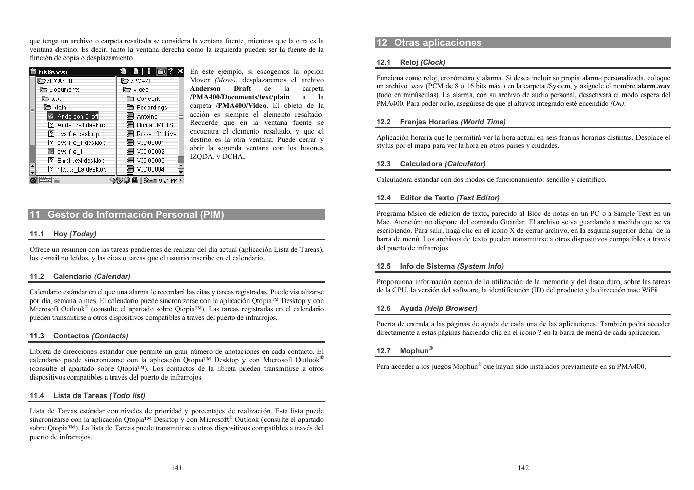 ARCHOS PMA400TM User Manual | Page 71 / 96